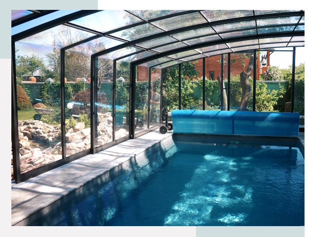 Строительство крытых бассейнов от СтальСтрой-Мрс - цена от 620 руб.