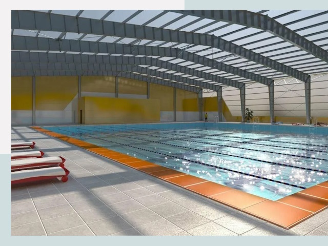 Строительство крытых бассейнов в Амурске