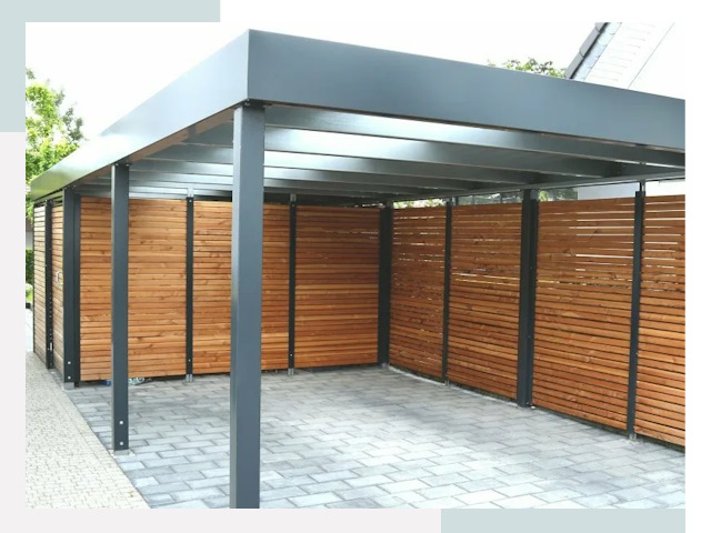 Навесы для парковки в Амурске