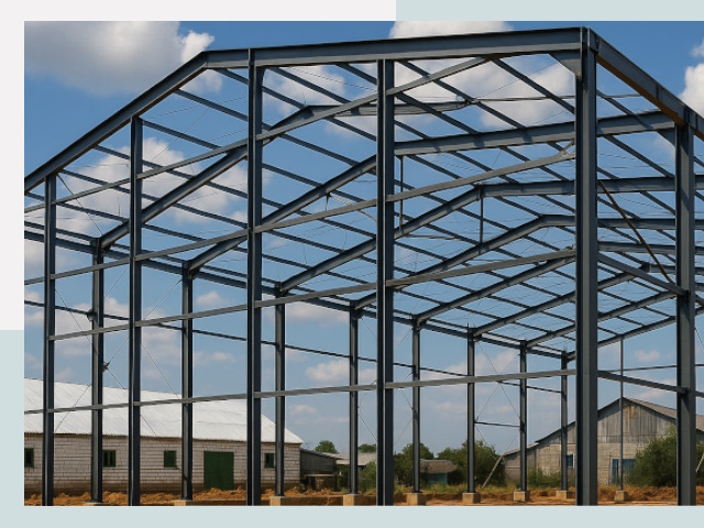 Быстровозводимые ангары от СтальСтрой-Мрс по цене 620 руб.