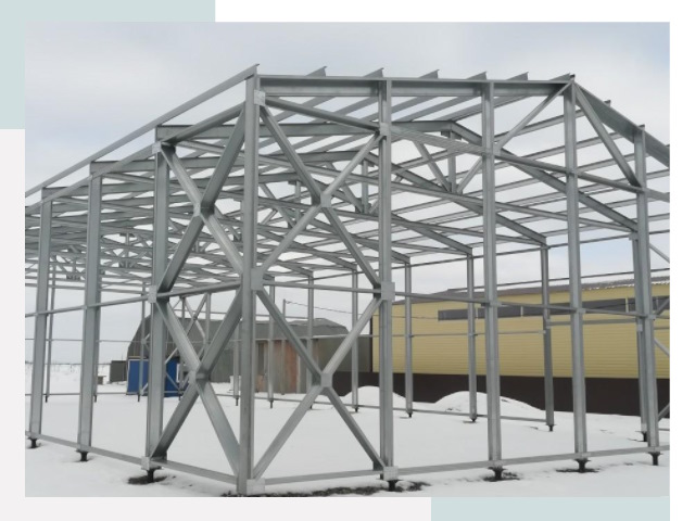 Каркасные ангары в Амурске