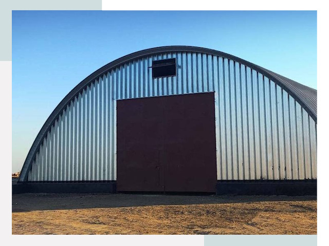 Арочные ангары в Амурске
