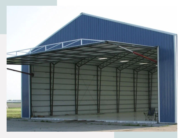 Прямо стенные ангары в Амурске