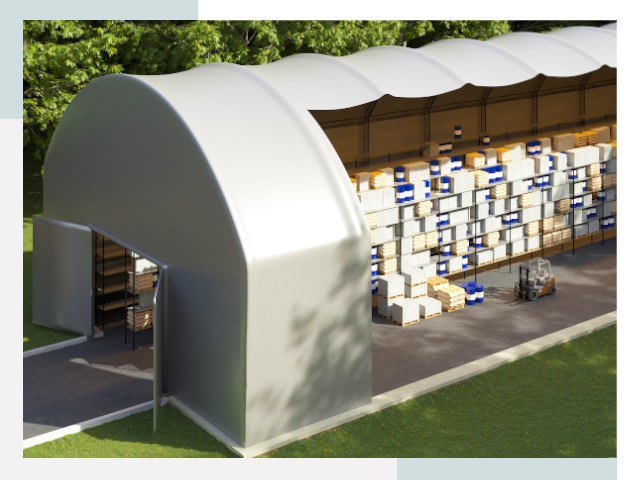 Тентовые ангары в Амурске