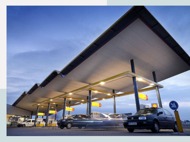 Навесы для АЗС в Амурск от 620 руб. - Защита и комфорт