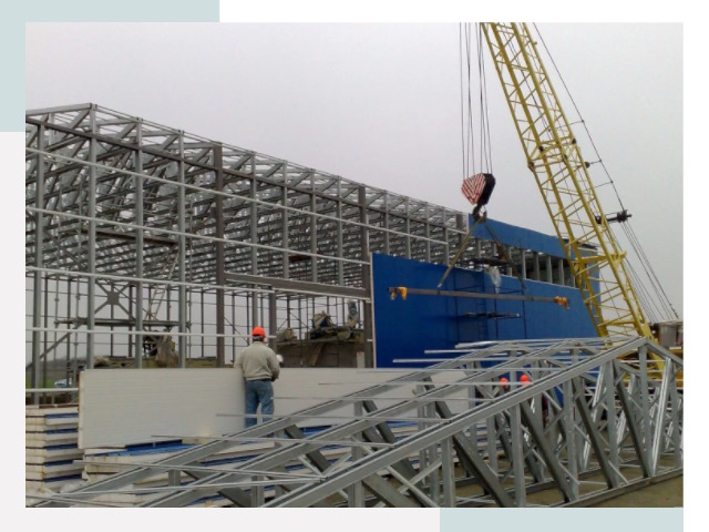 Монтаж ангаров в Амурске